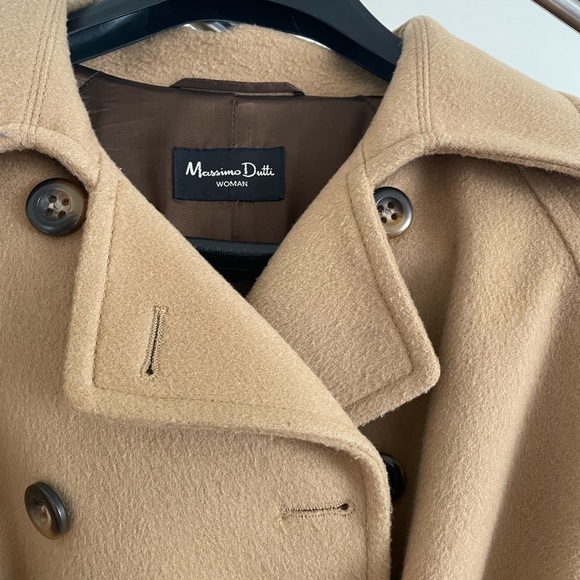 Camel Massimo Dutti coat - Picture 4 of 4